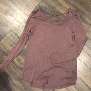 Maybe shirt with cross back